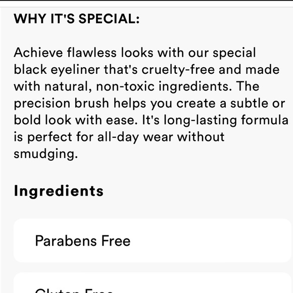 🆕PHASE ZERO BLACK LIQUID EYELINER PEN🆕 - Picture 7 of 8